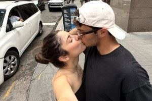 ❤️甜甜的青春恋爱！若奥-内维斯更新与明星女友甜蜜游玩纽约照