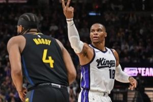 湖人火箭五连胜；雷霆终于输了；三双王们的记录